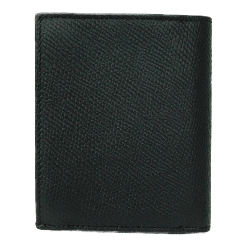 Celine Slim Wallet Bi Black Compact Leather fold